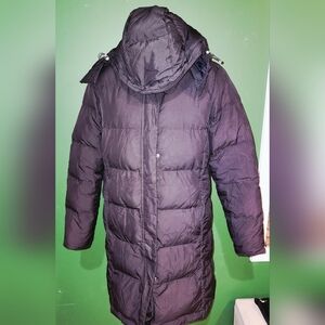 L.L. Bean Women’s Long Black Parka